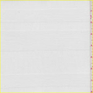 1 1/4 YD PC-White Shadow Stripe Sweater Knit Fabric