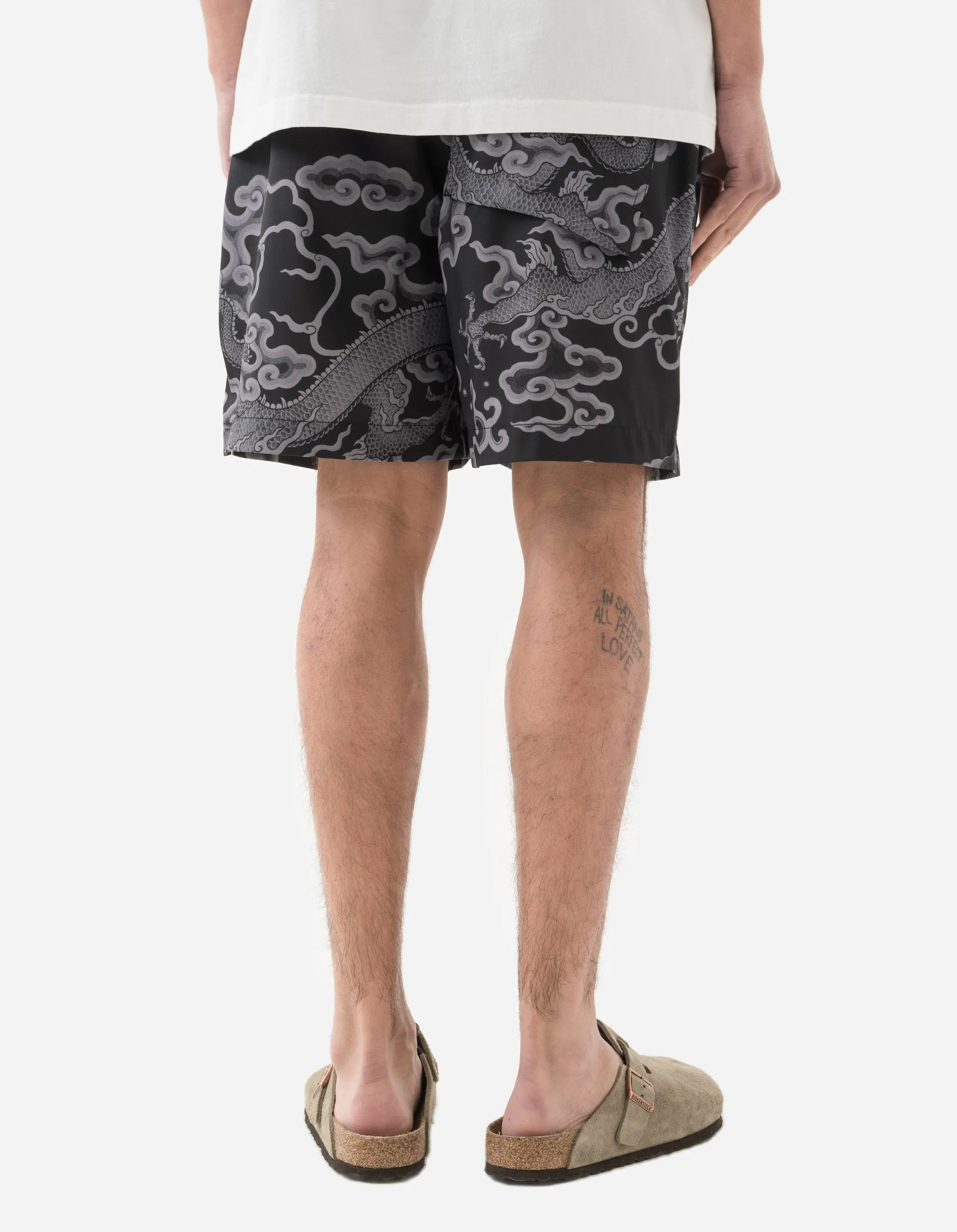 1273 Cloud Dragon Swim Shorts Black