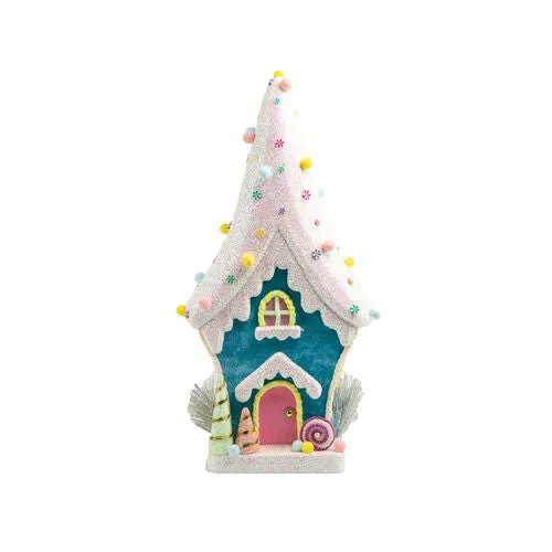 2 FT Sweet Blue Pastel Candy House