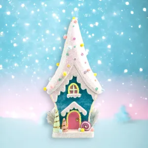 2 FT Sweet Blue Pastel Candy House