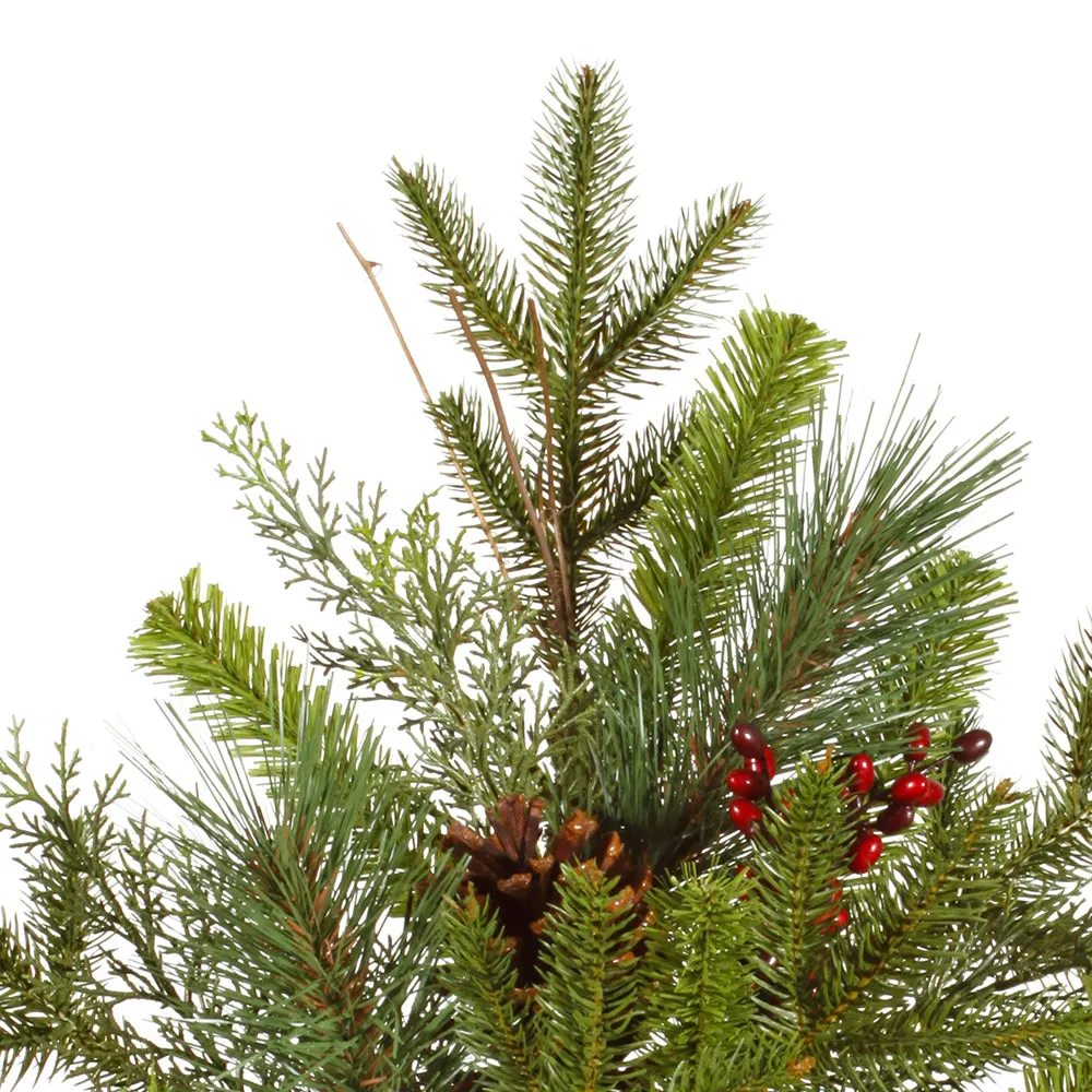 24" Artificial Cibola Mixed Berry Christmas Spray