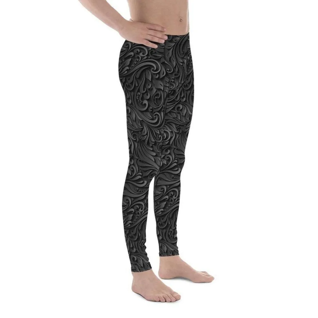 3D Art Deco Men's Leggings