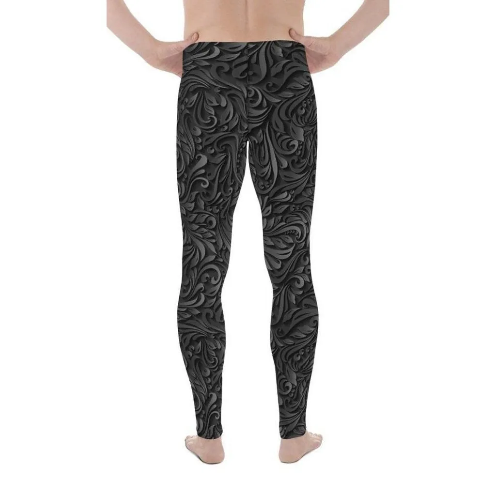 3D Art Deco Men's Leggings