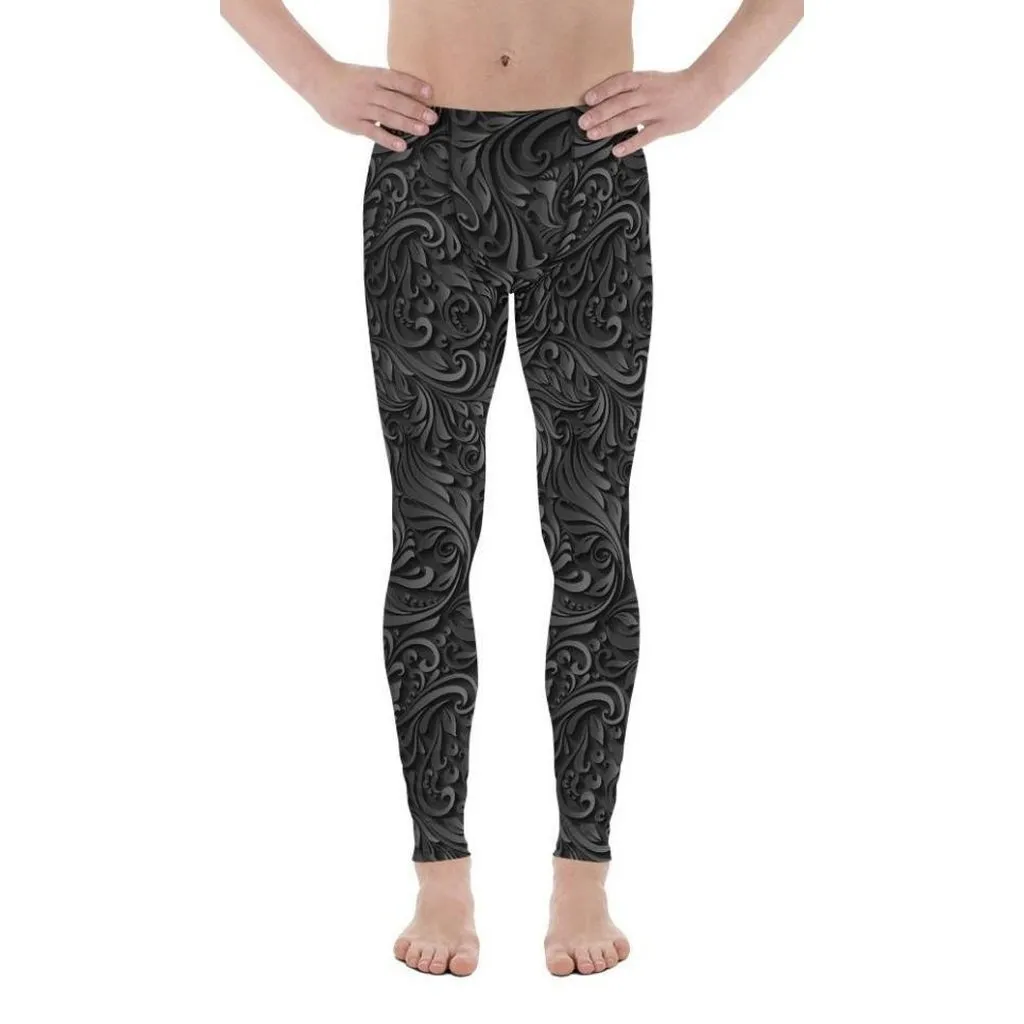 3D Art Deco Men's Leggings