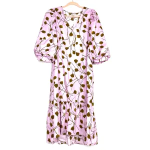 A New Day Purple Floral Dress- Size M