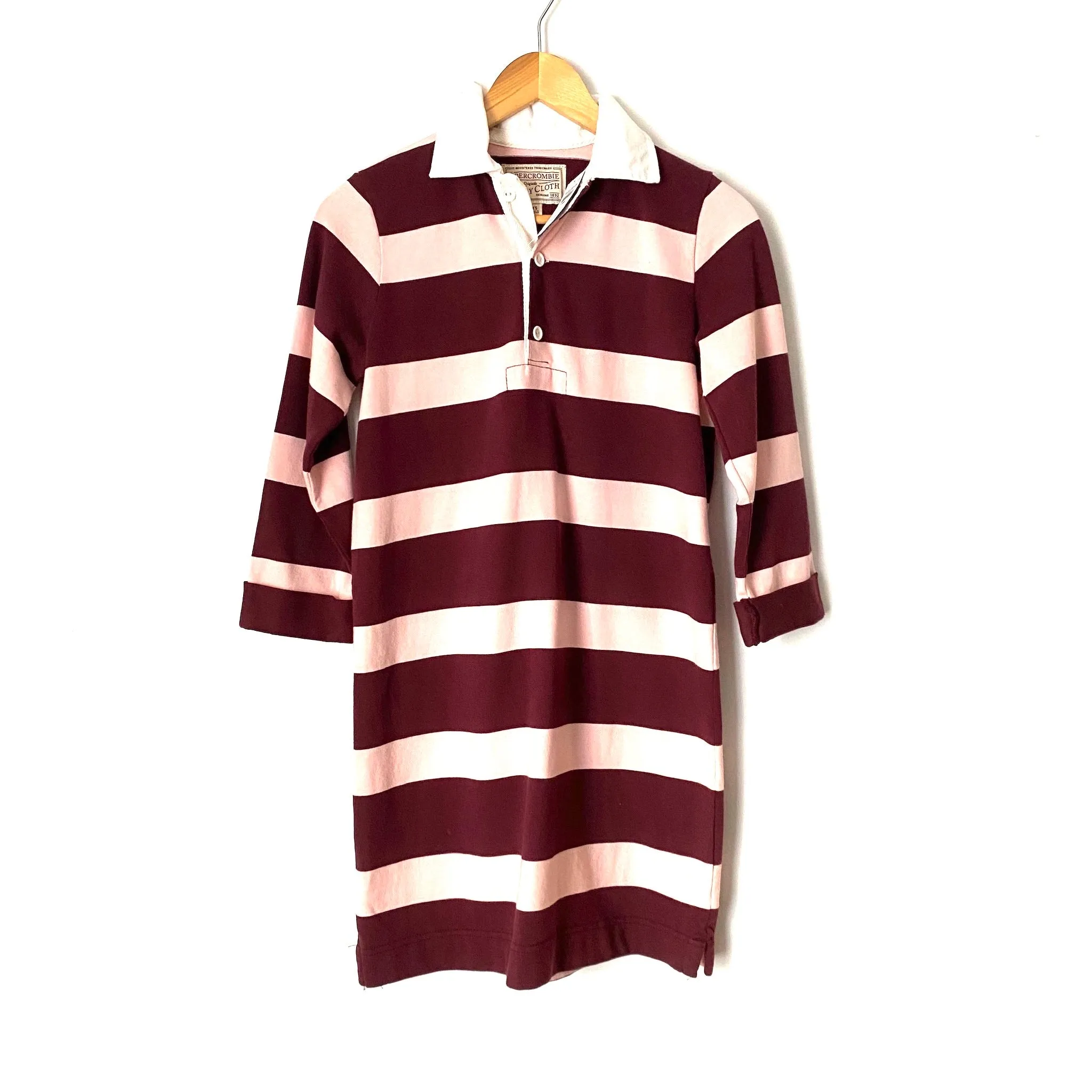 Abercrombie & Fitch Striped Collared Sweater Dress NWT- Size XS