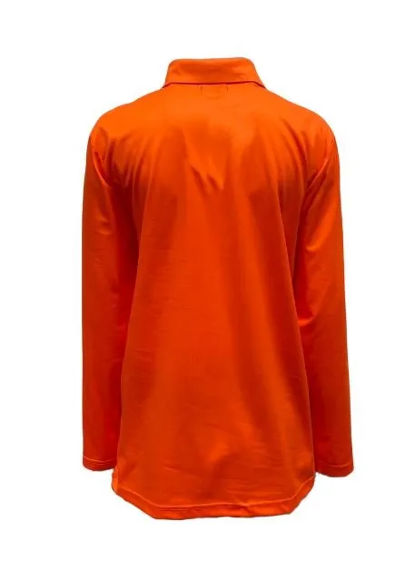 Adult Long Sleeve High Vis Shirt Orange