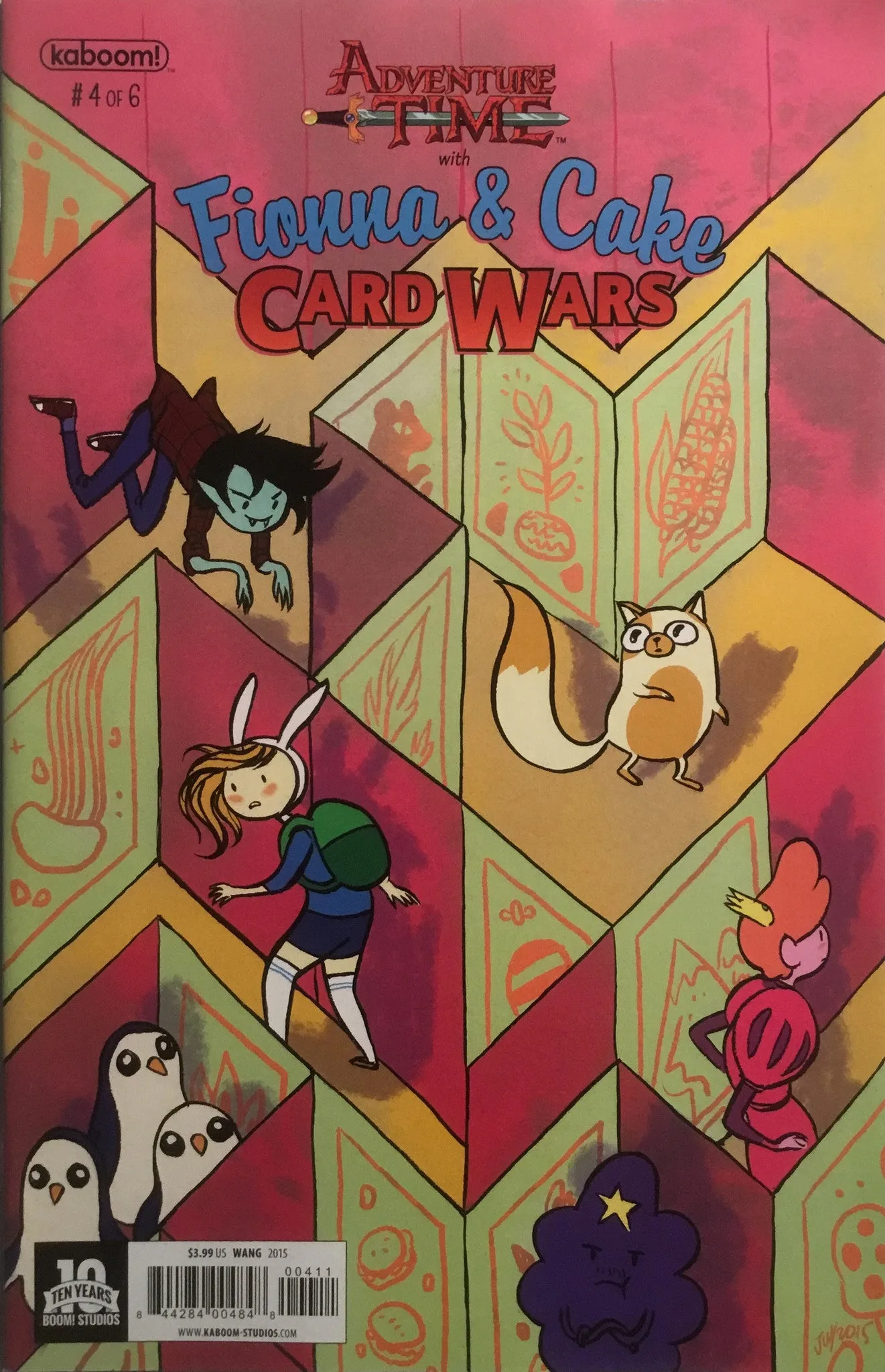 ADVENTURE TIME WITH FIONNA & CAKE CARD WARS #4