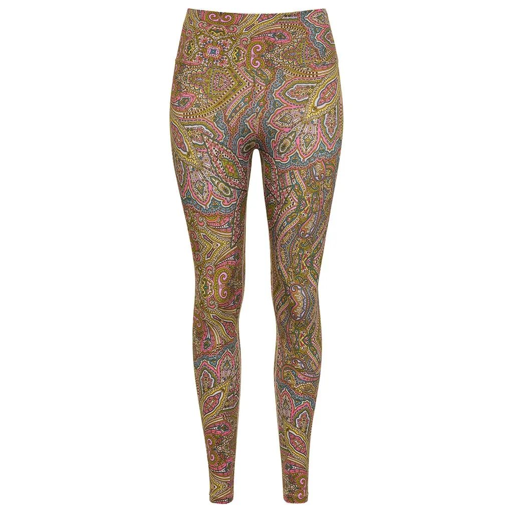 Ali Paisley Wide Band Legging