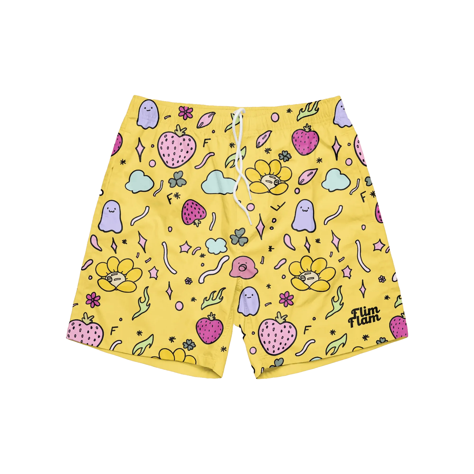 All Over Print Flim Flam Swim Shorts