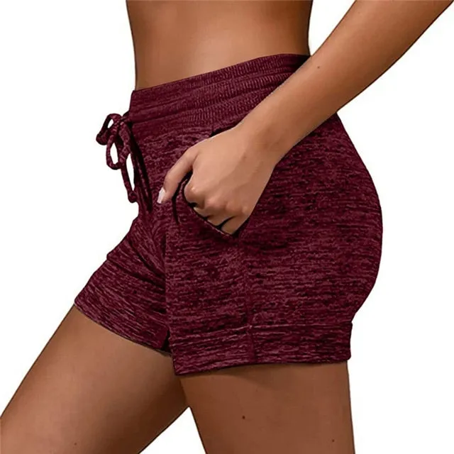 Amy Fashion - Causal Plus Size Hot Sale Fitness Shorts