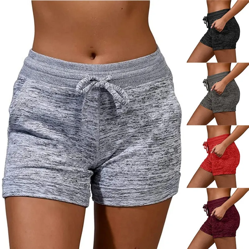 Amy Fashion - Causal Plus Size Hot Sale Fitness Shorts