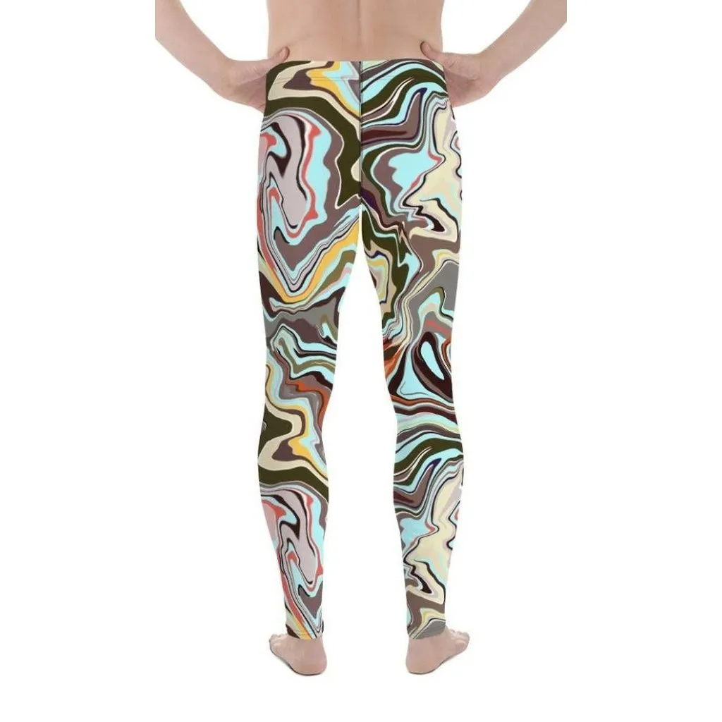 Aqua Marble Men's Leggings