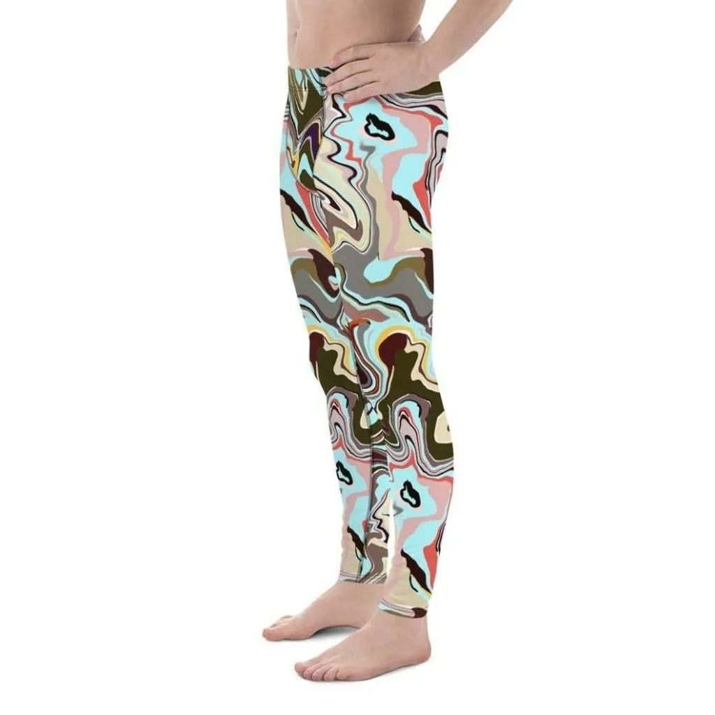 Aqua Marble Men's Leggings