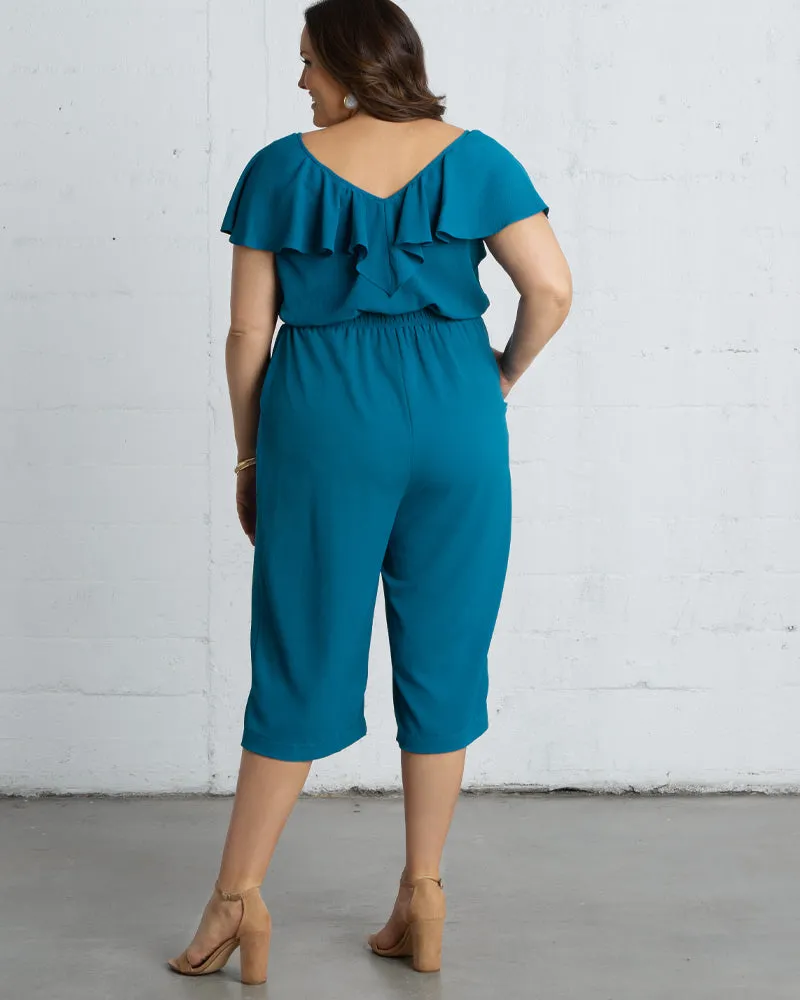 Avery Cropped Jumpsuit - Final Sale!