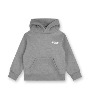 Basketball Hoodie Grey Melange