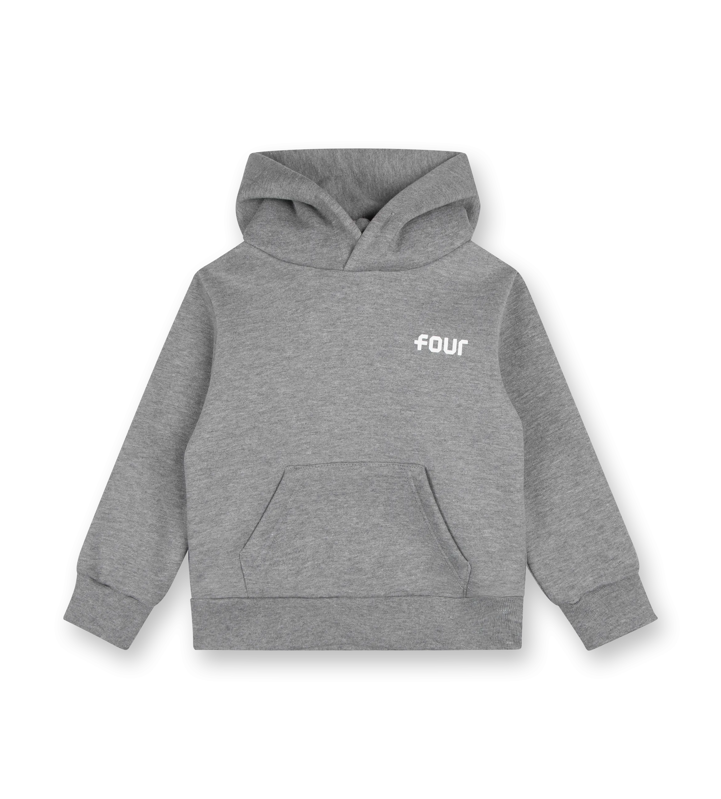 Basketball Hoodie Grey Melange