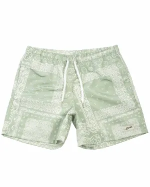 Bather Sage Bandana Swim Trunk