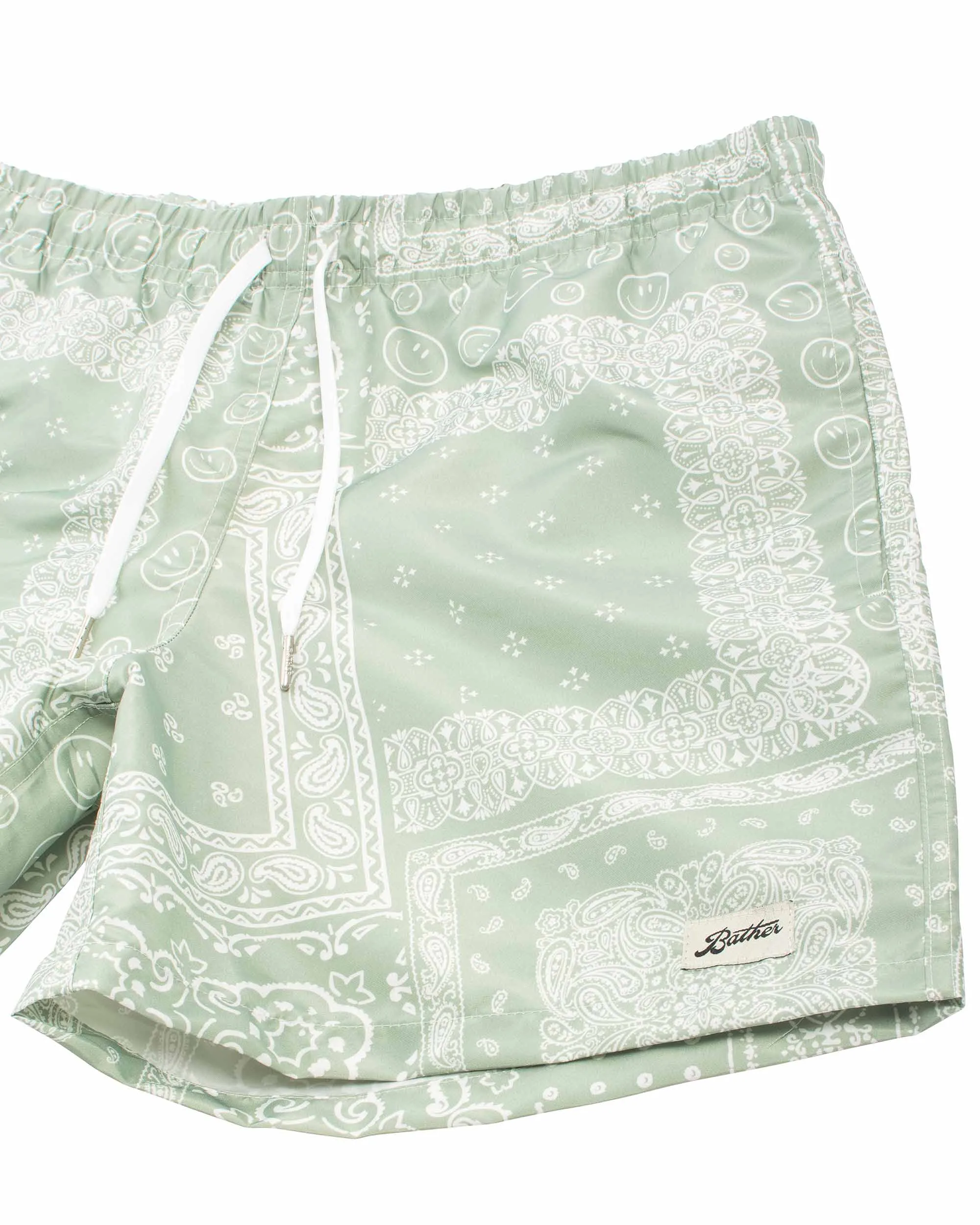 Bather Sage Bandana Swim Trunk