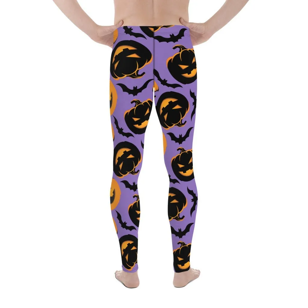 Bats and Jack O'Lanterns Men's Leggings