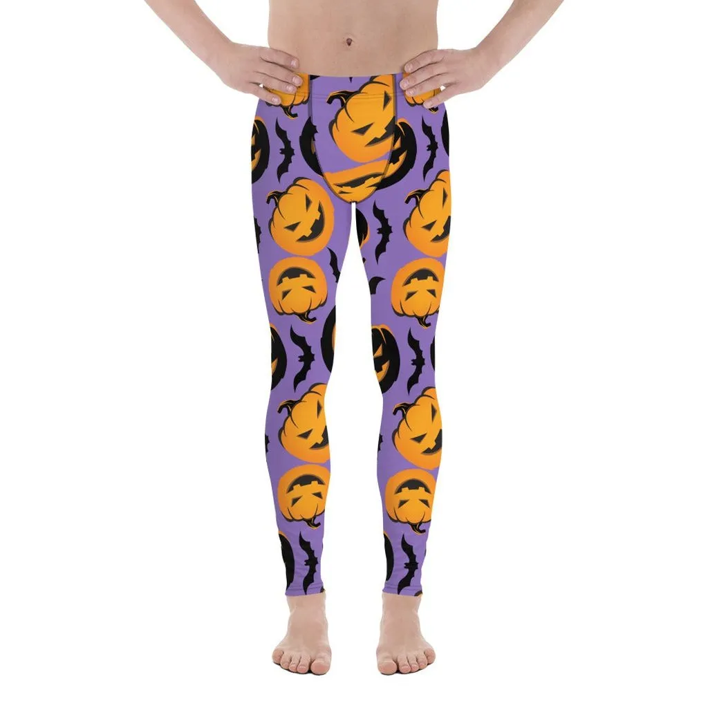 Bats and Jack O'Lanterns Men's Leggings