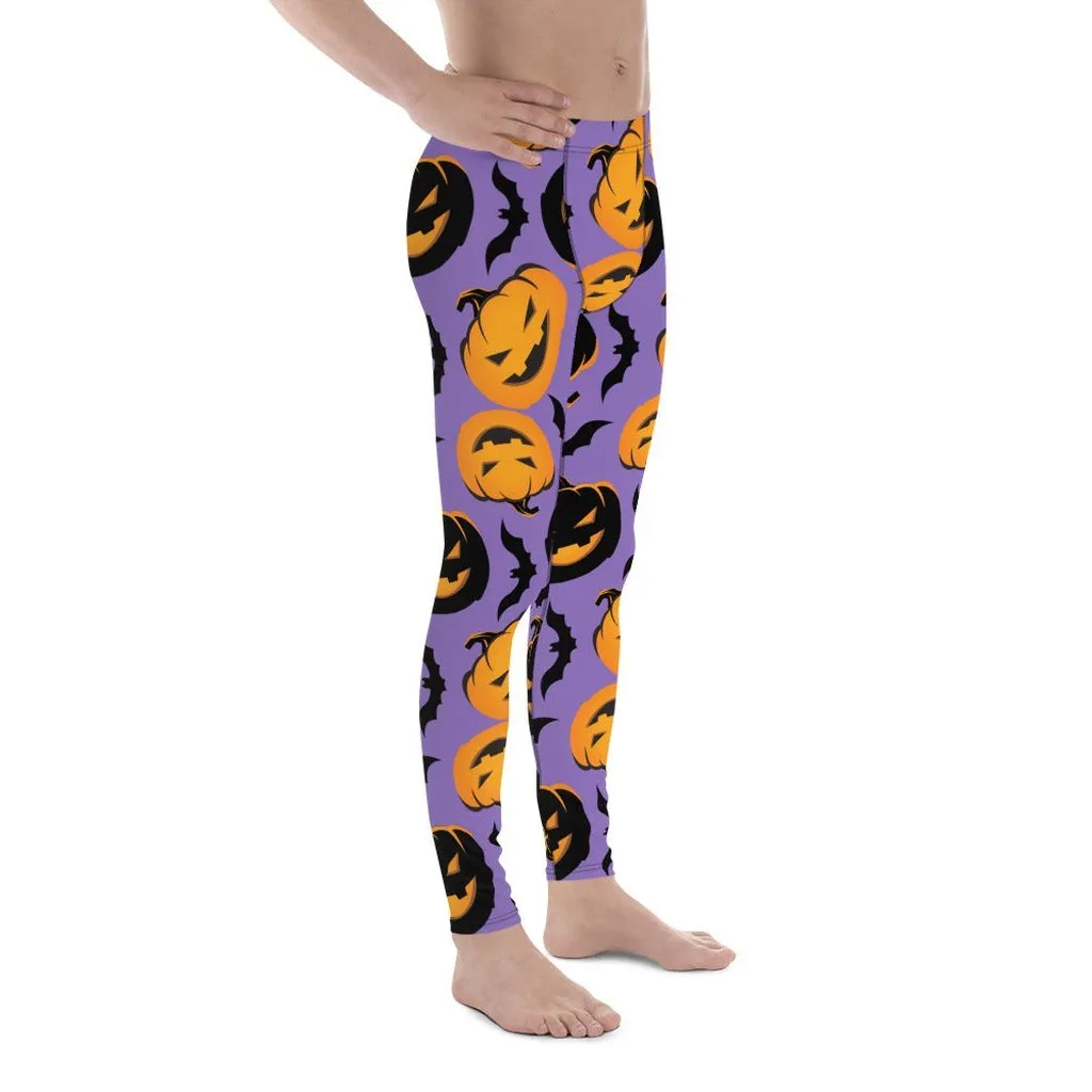 Bats and Jack O'Lanterns Men's Leggings