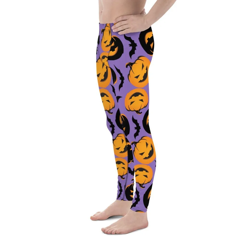 Bats and Jack O'Lanterns Men's Leggings