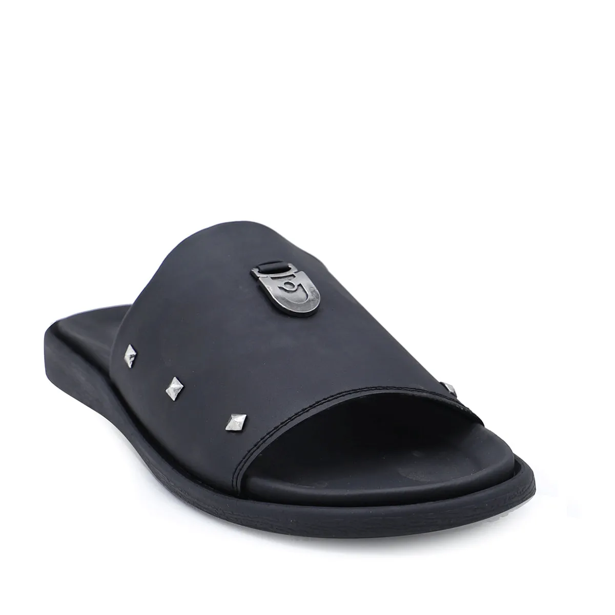 Black Casual Slipper 112052