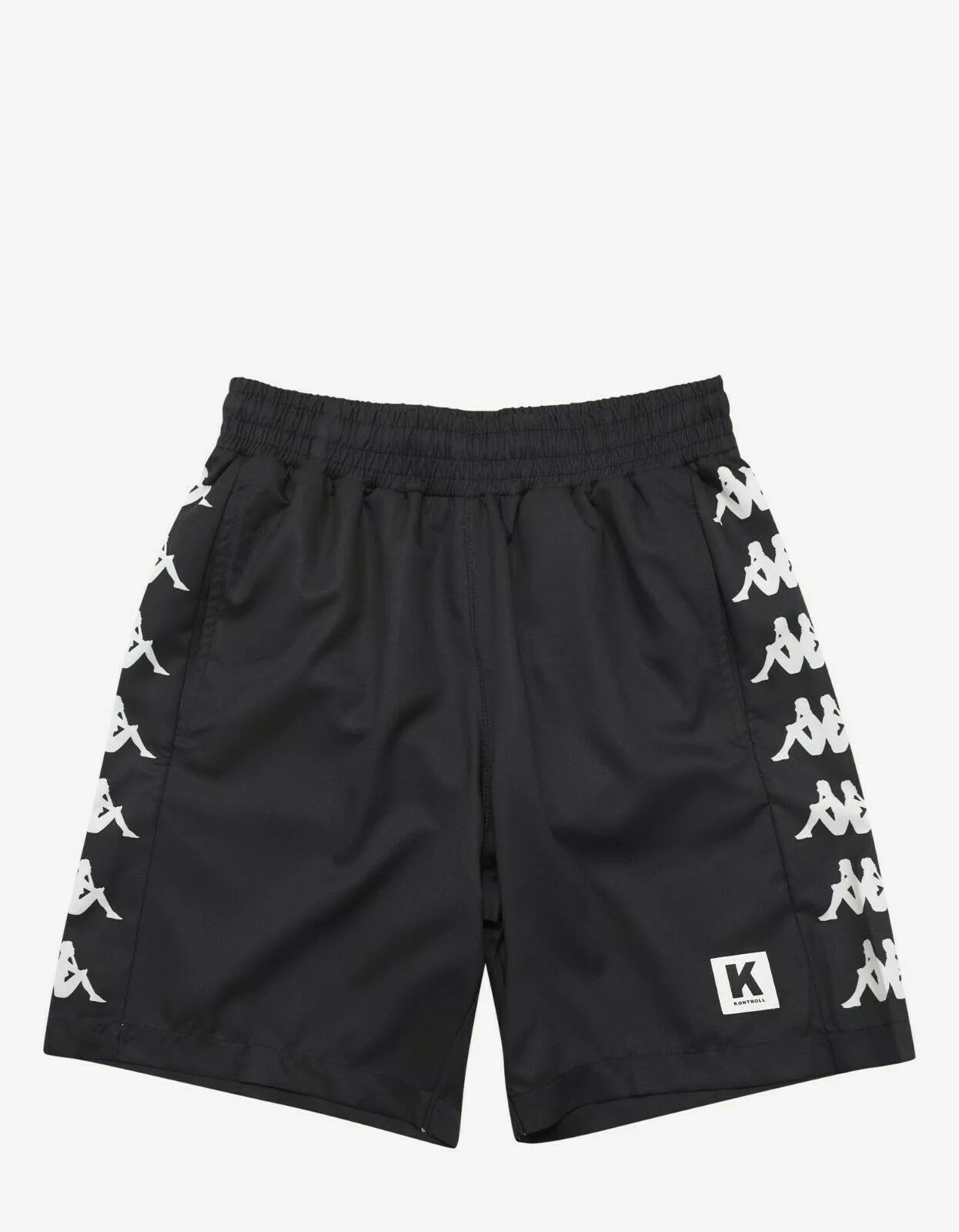 Black Logo Swim Shorts