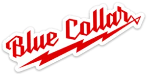 Blue Collar Milwaukee Sticker 4in