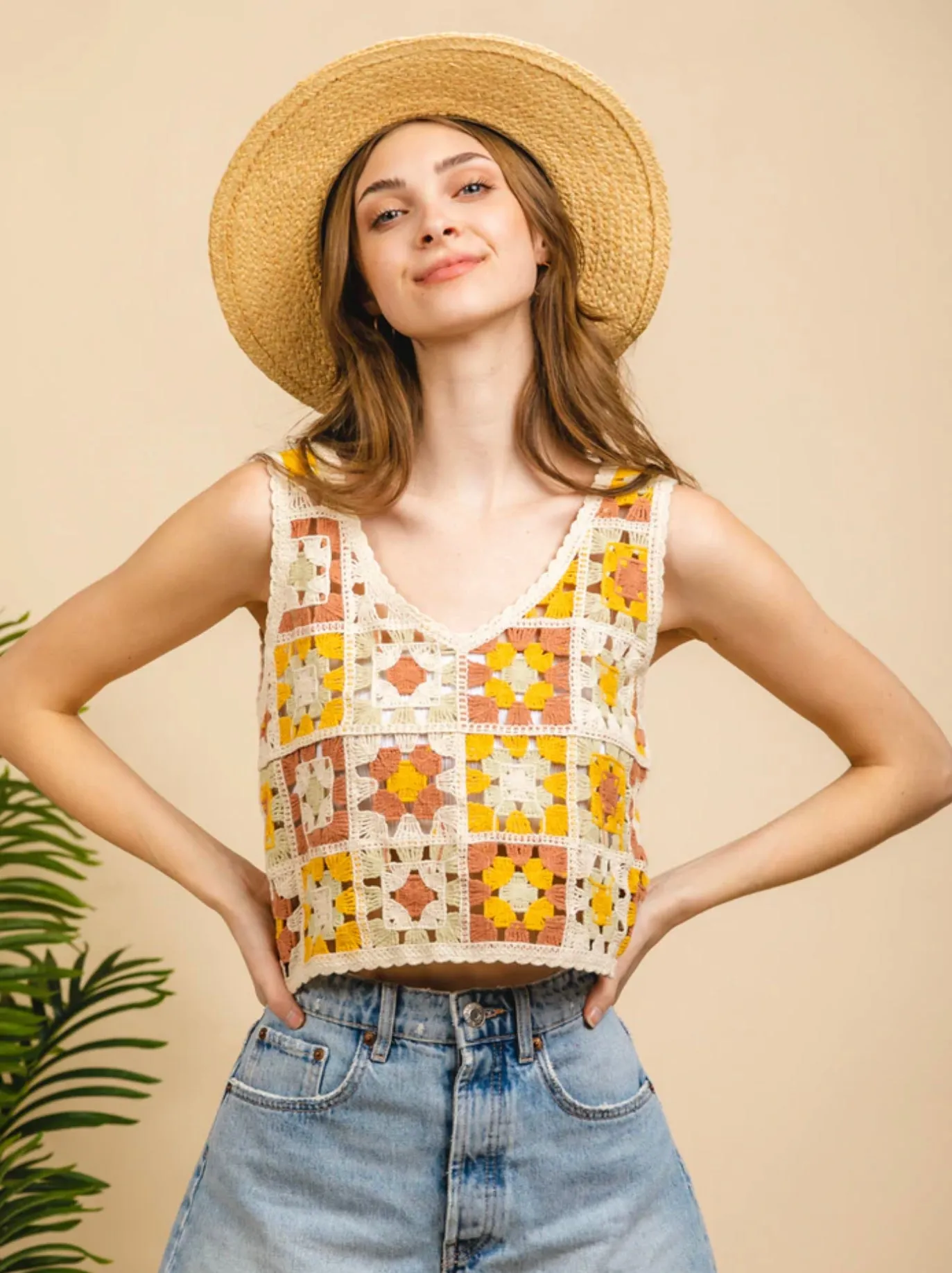 Bohemian Crochet Top