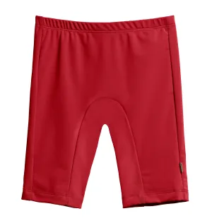 Boys and Girls Recycled Nylon UPF 50  Swim Jammer  | Red