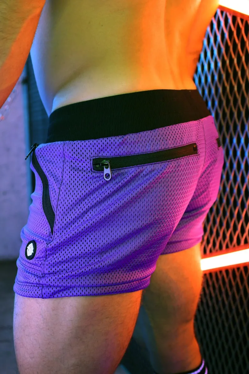 Breedwell Hook Up Shorts Purple