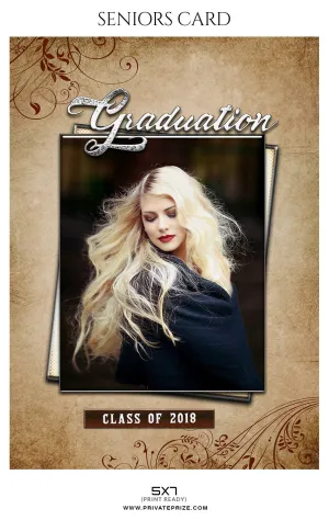 Calista Morgan  - Senior Photo Card