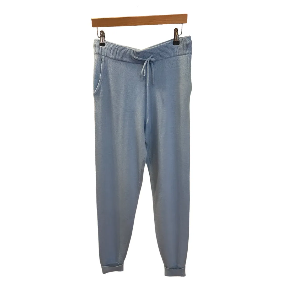 Cashmere Joggers in Baby Blue