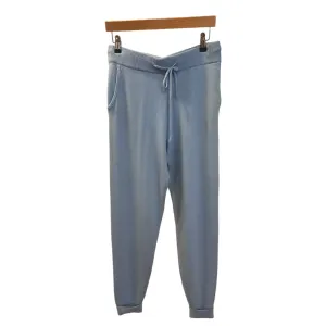 Cashmere Joggers in Baby Blue