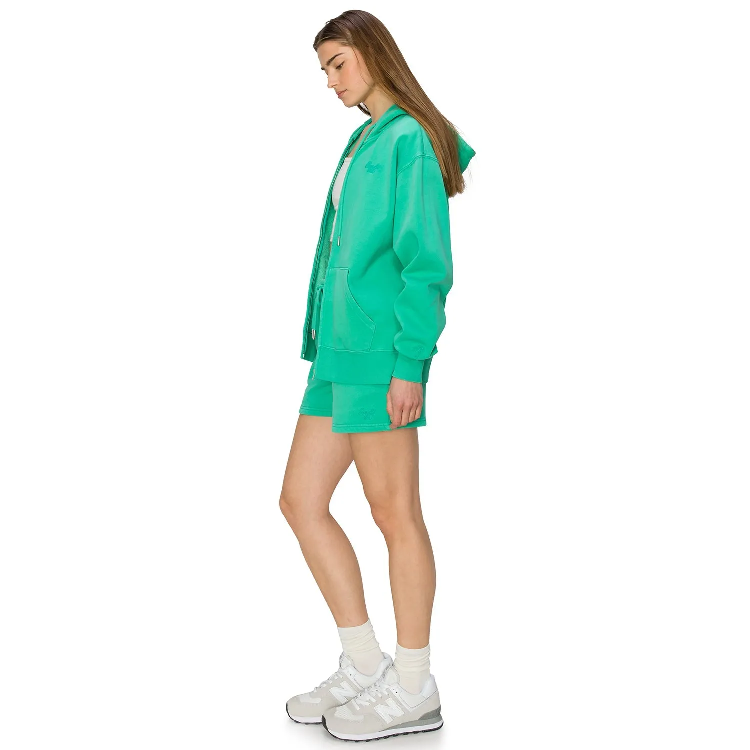 Cloud Fleece Zip Up Hoodie - Nature Green