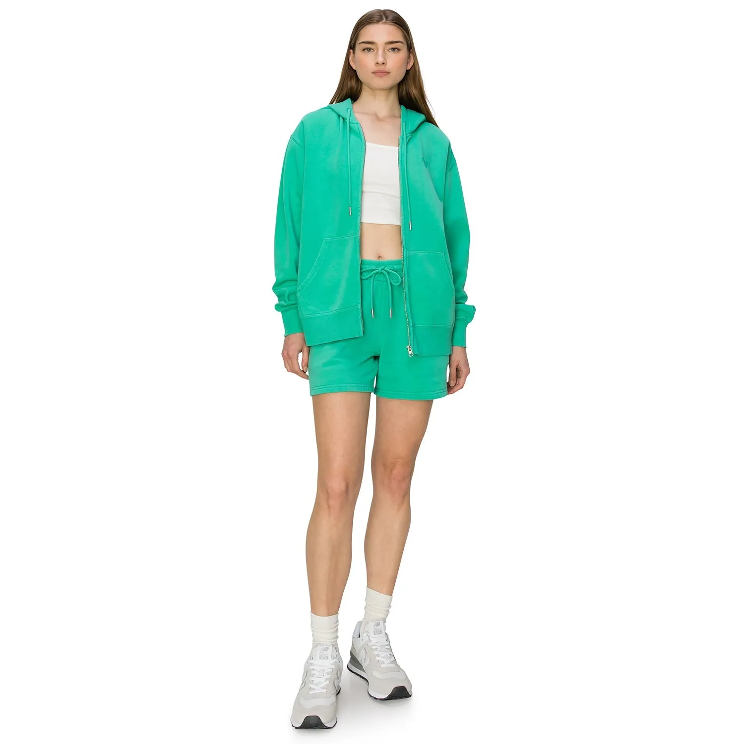 Cloud Fleece Zip Up Hoodie - Nature Green