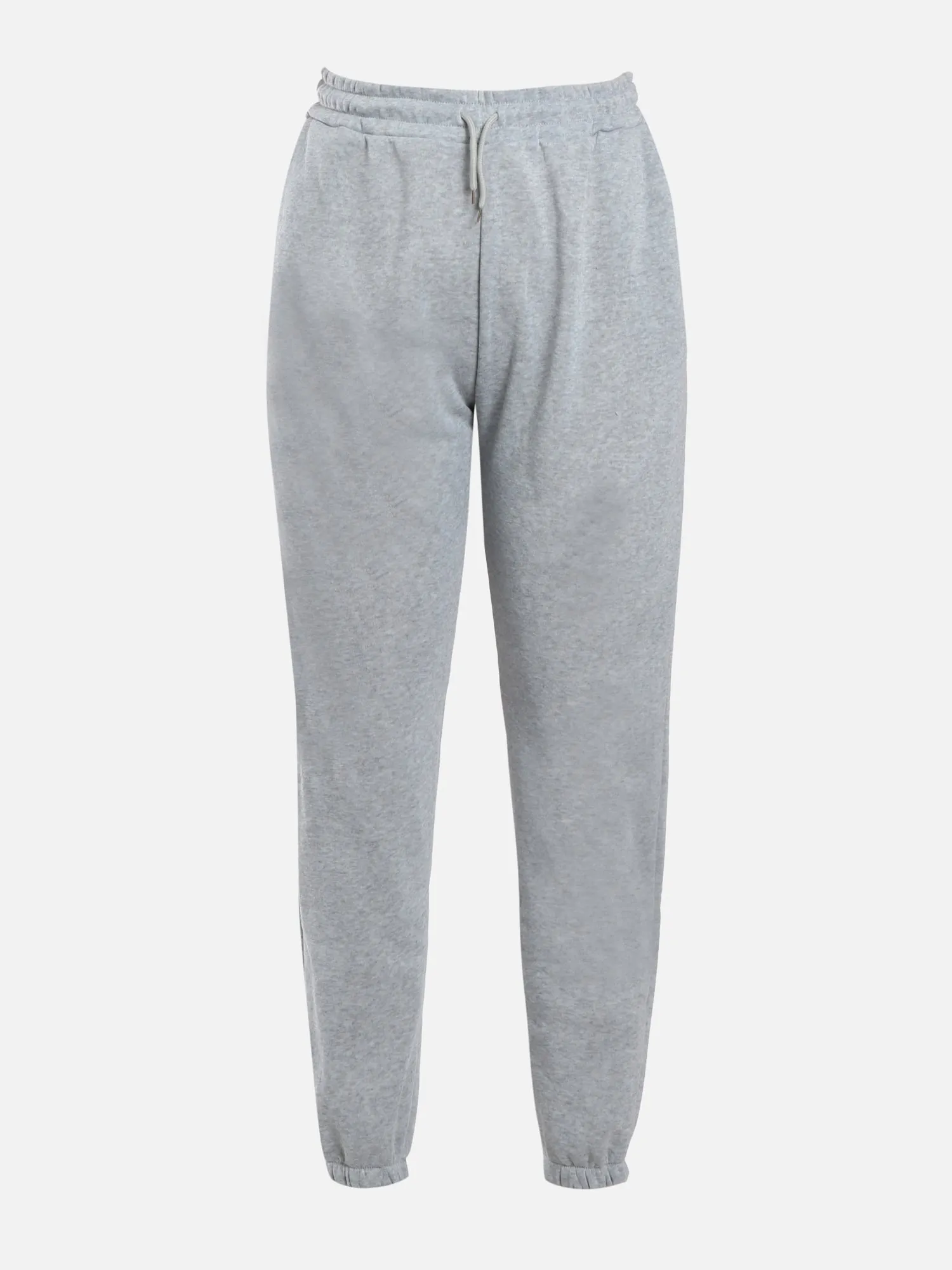 Cozy Gray Buttoned Sweatshirt Tracksuit