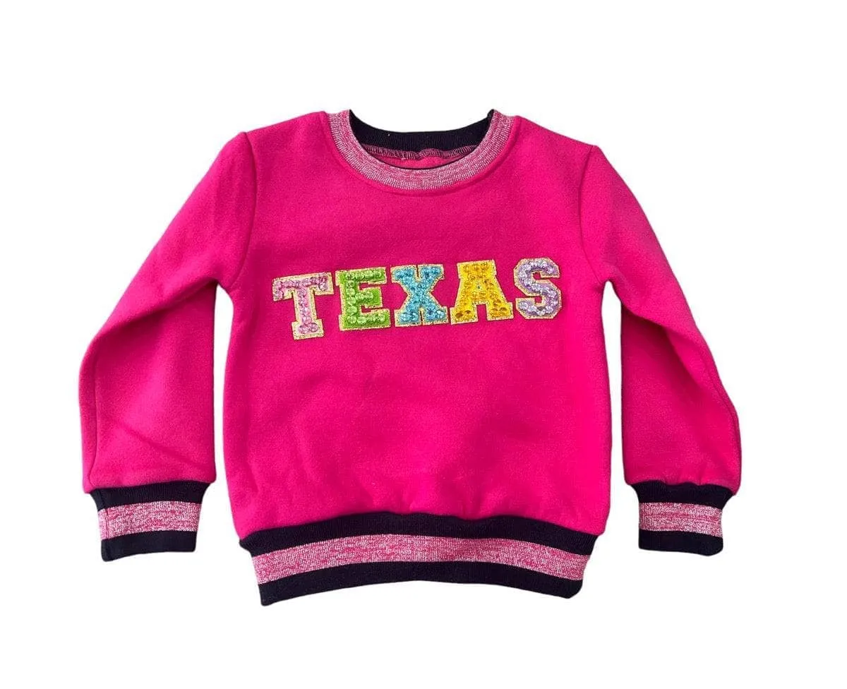 Crystal TEXAS Sweatshirt