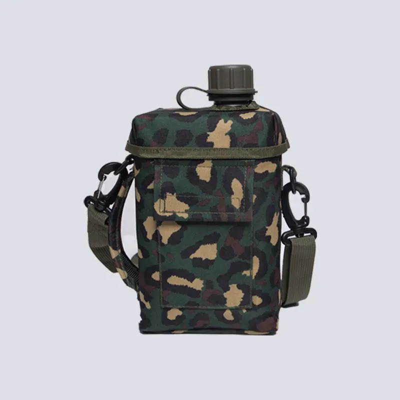 Dbeck® 2L Large Capacity Camouflage Military Training Water Canteen