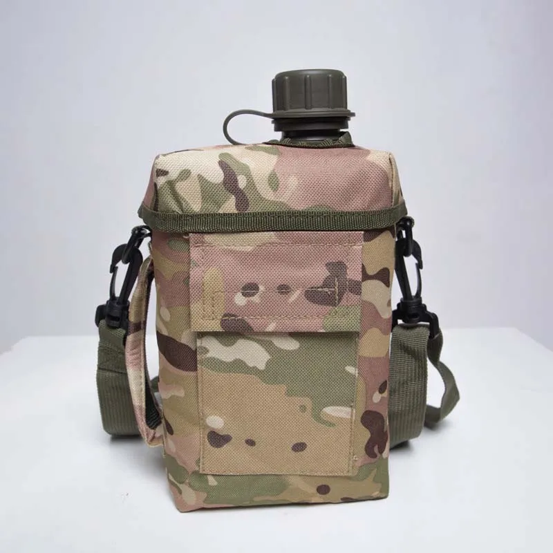 Dbeck® 2L Large Capacity Camouflage Military Training Water Canteen