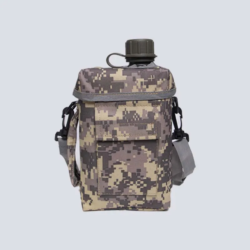 Dbeck® 2L Large Capacity Camouflage Military Training Water Canteen