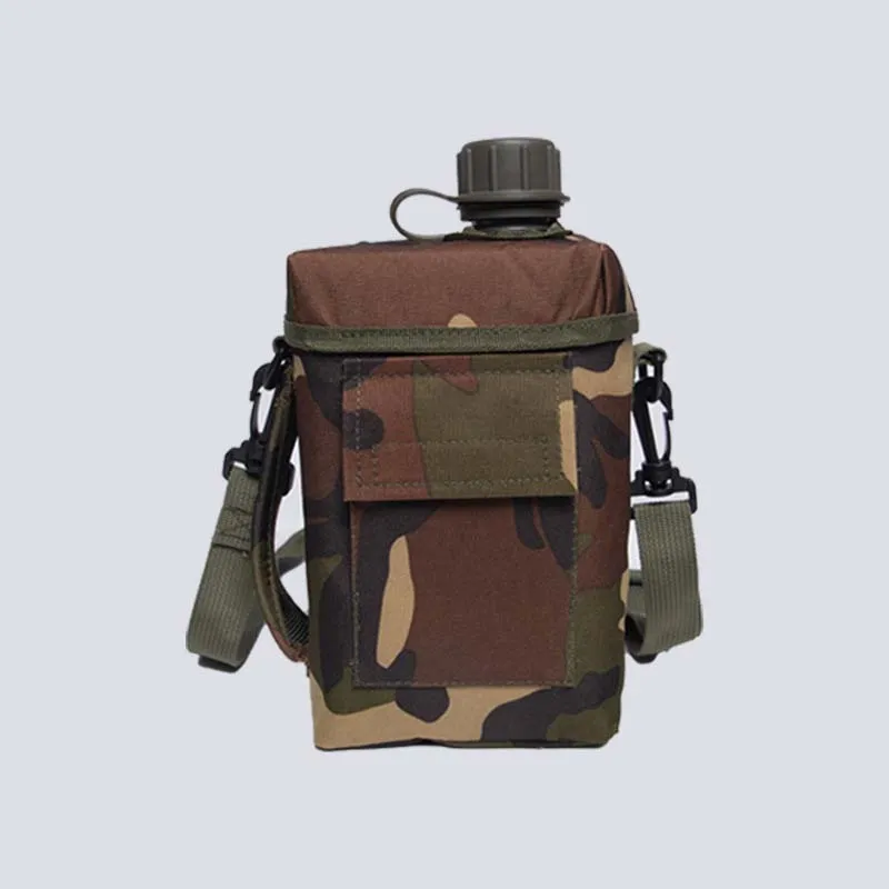 Dbeck® 2L Large Capacity Camouflage Military Training Water Canteen