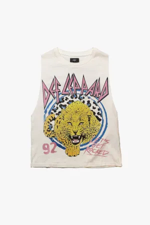 DEF LEPPARD LET'S GET ROCKED 92 VINTAGE TANK