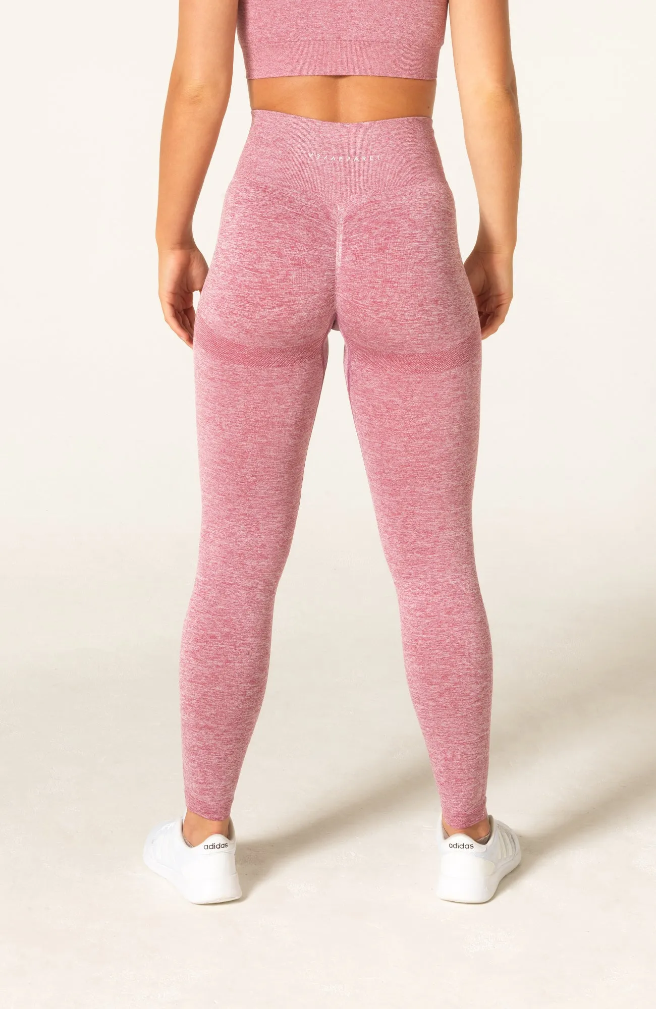 Define Seamless Scrunch Leggings - Pink Marl