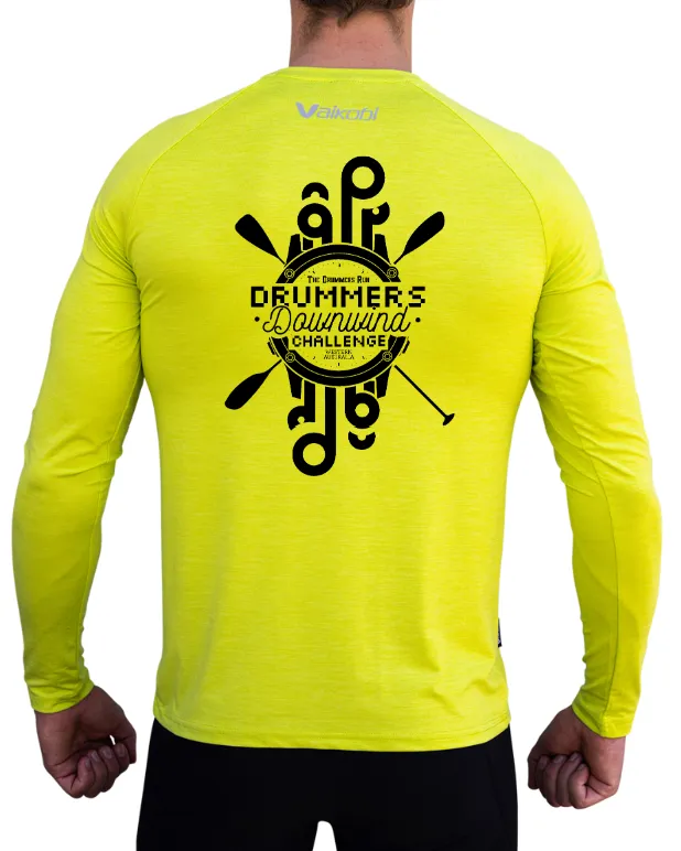 DRUMMERS - UV Performance L/S Tech Top - Lime - CUSTOM