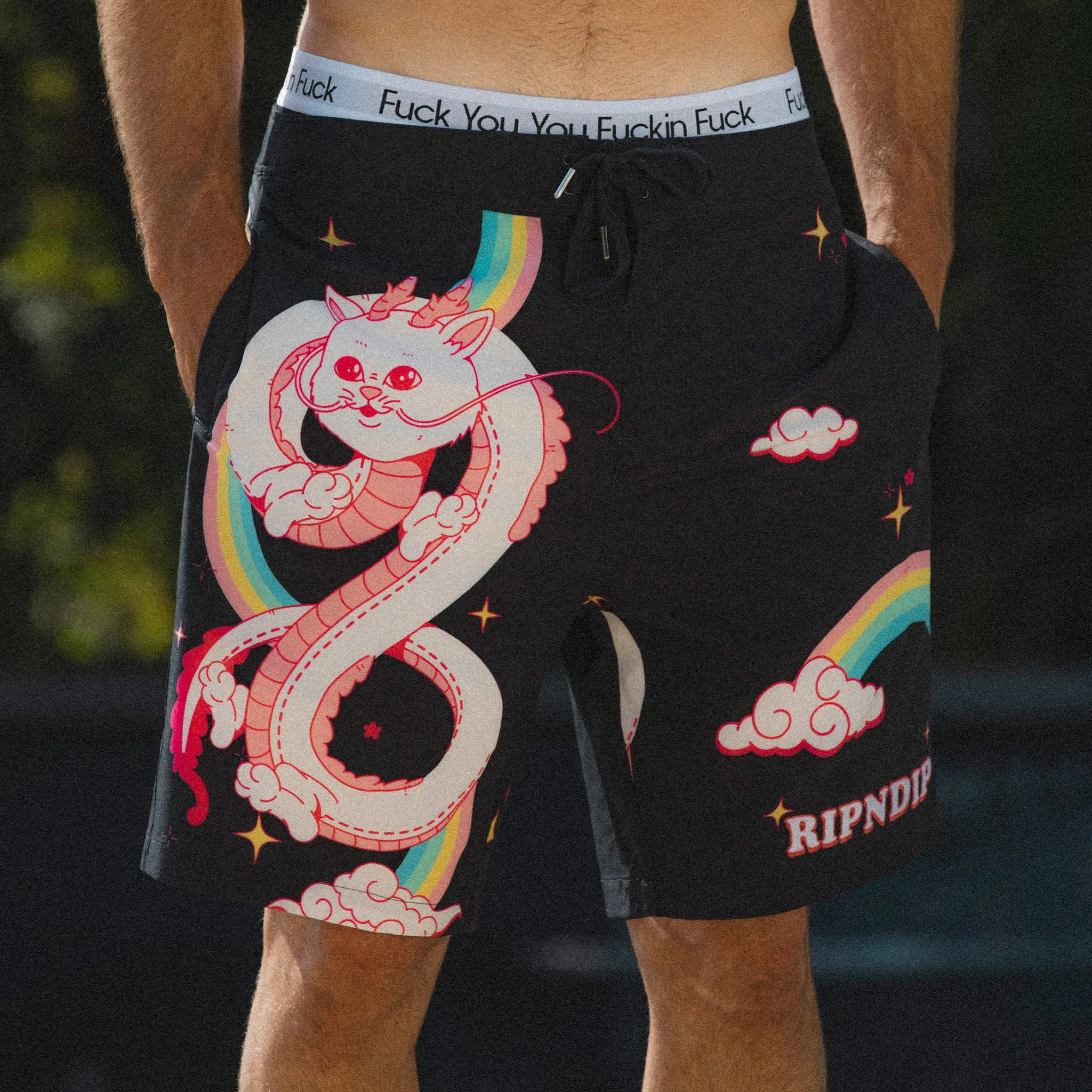 Fantasy Nerm Swim Shorts (Black)