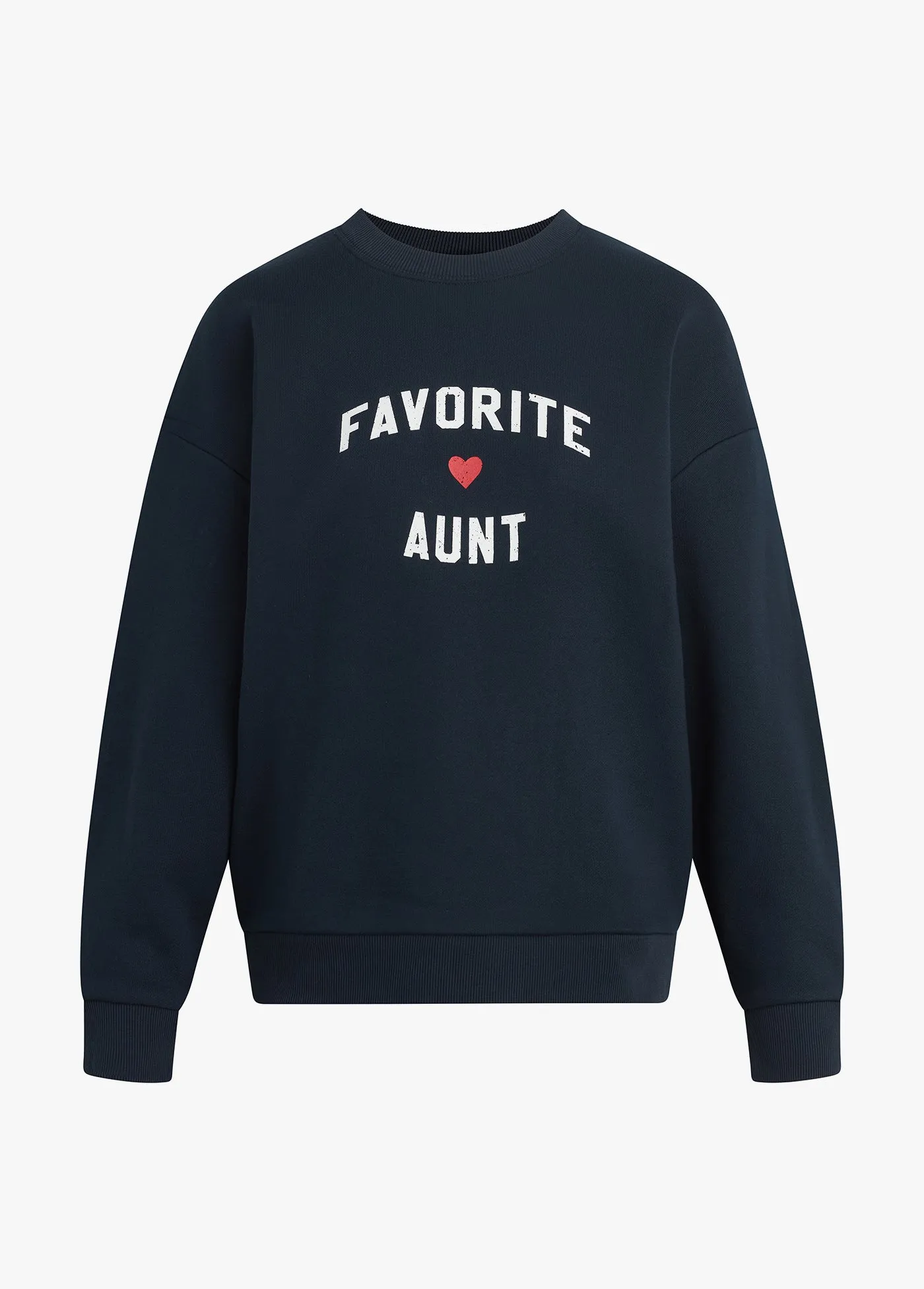 FAVORITE AUNT HEART LOGO SWEATSHIRT