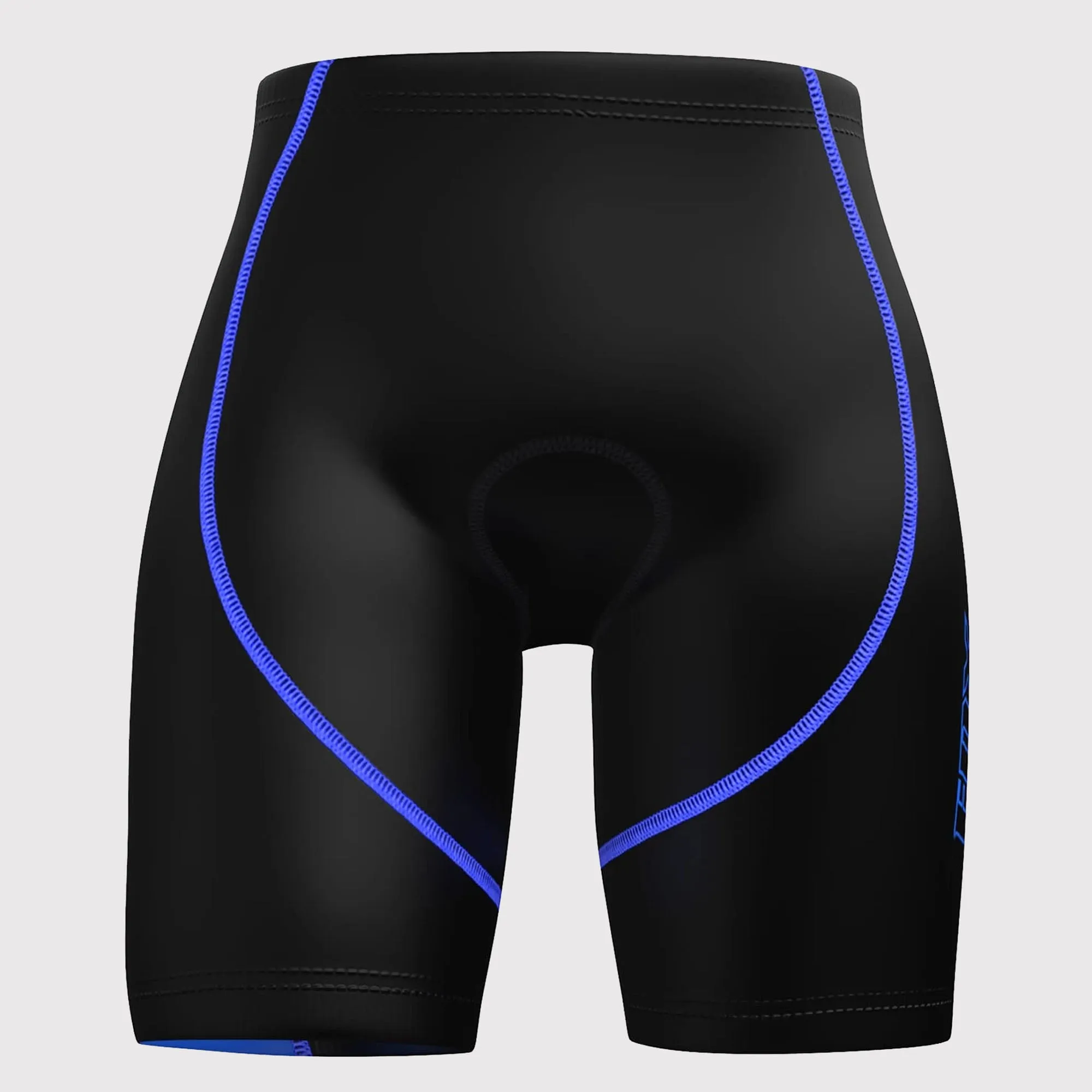 Fdx Ezflow Blue Men's & Boy's Anti-Bac Padded Summer Cycling Shorts